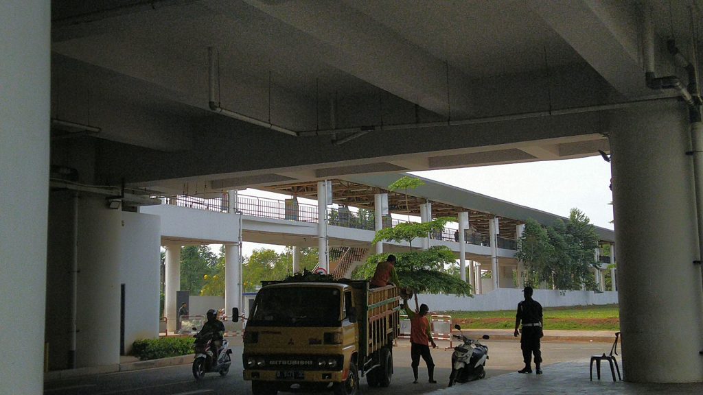 Stasiun Kereta Cisauk yang Lebih Modern dan Terintegrasi