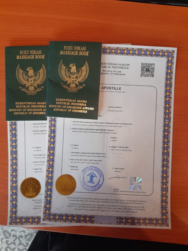 Apostille AHU Buku Nikah Indonesia, Bagaimana Prosedurnya ?